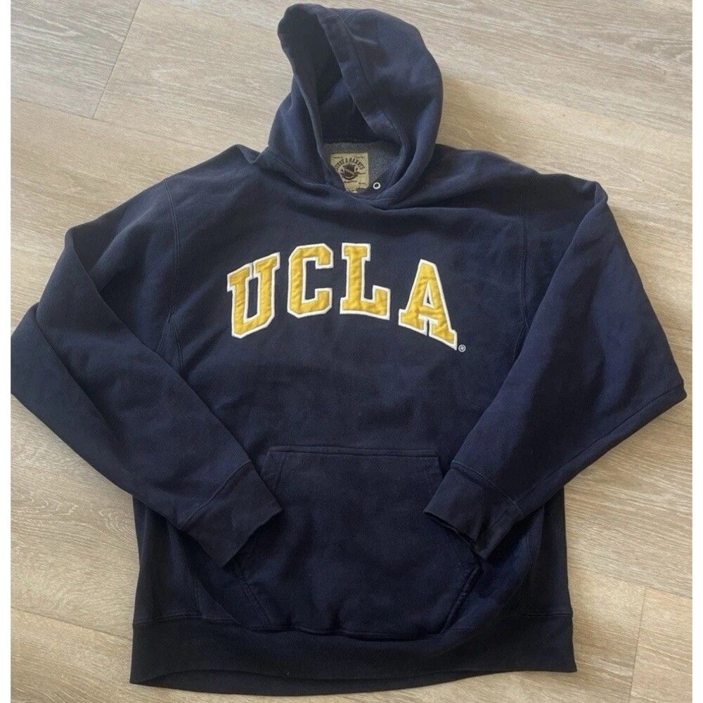 VTG NCAA UCLA Bruins Pullover College Hoodie Sweatshirt - Mens Large